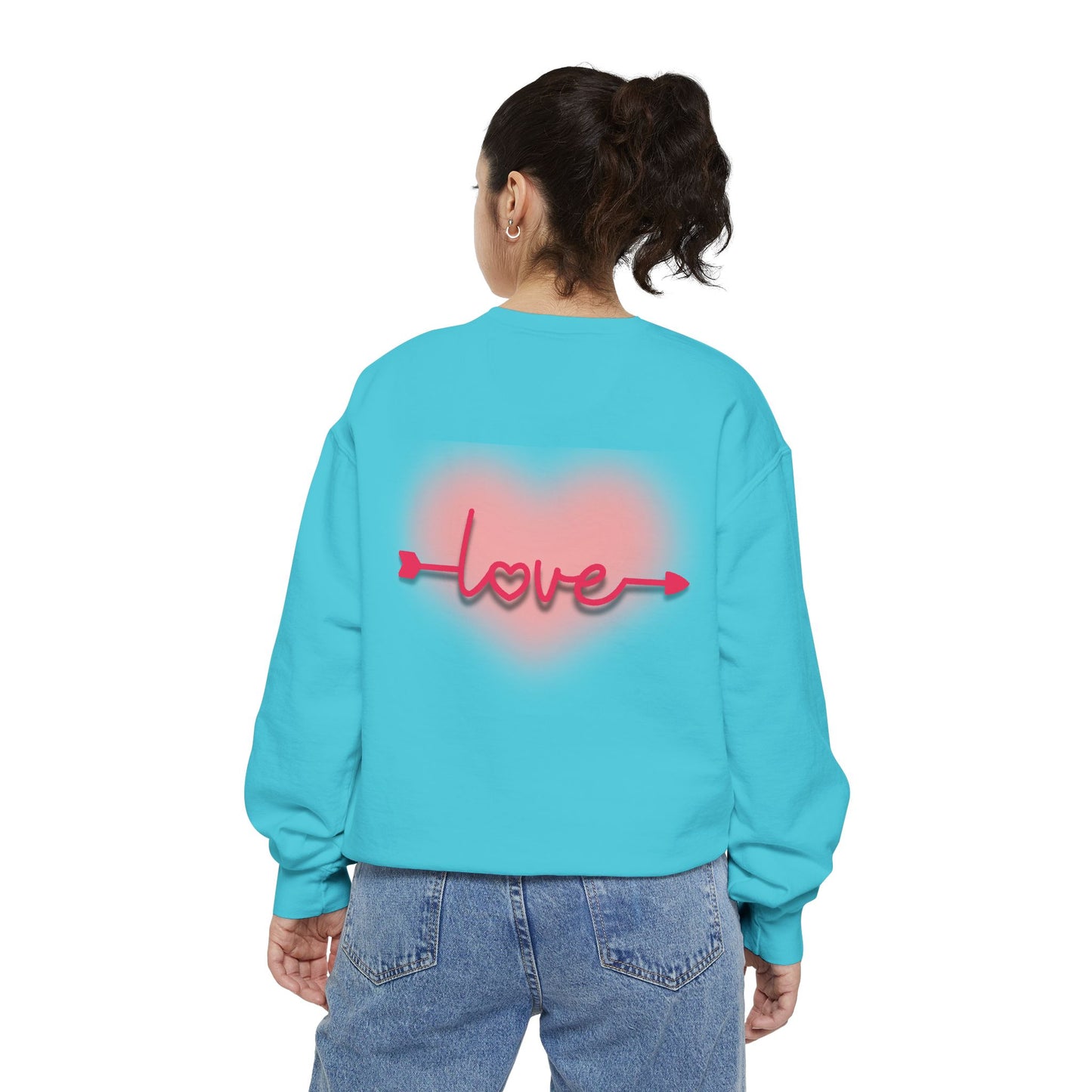 Cute Love Tree Unisex Sweatshirt - Perfect for Valentine's Day