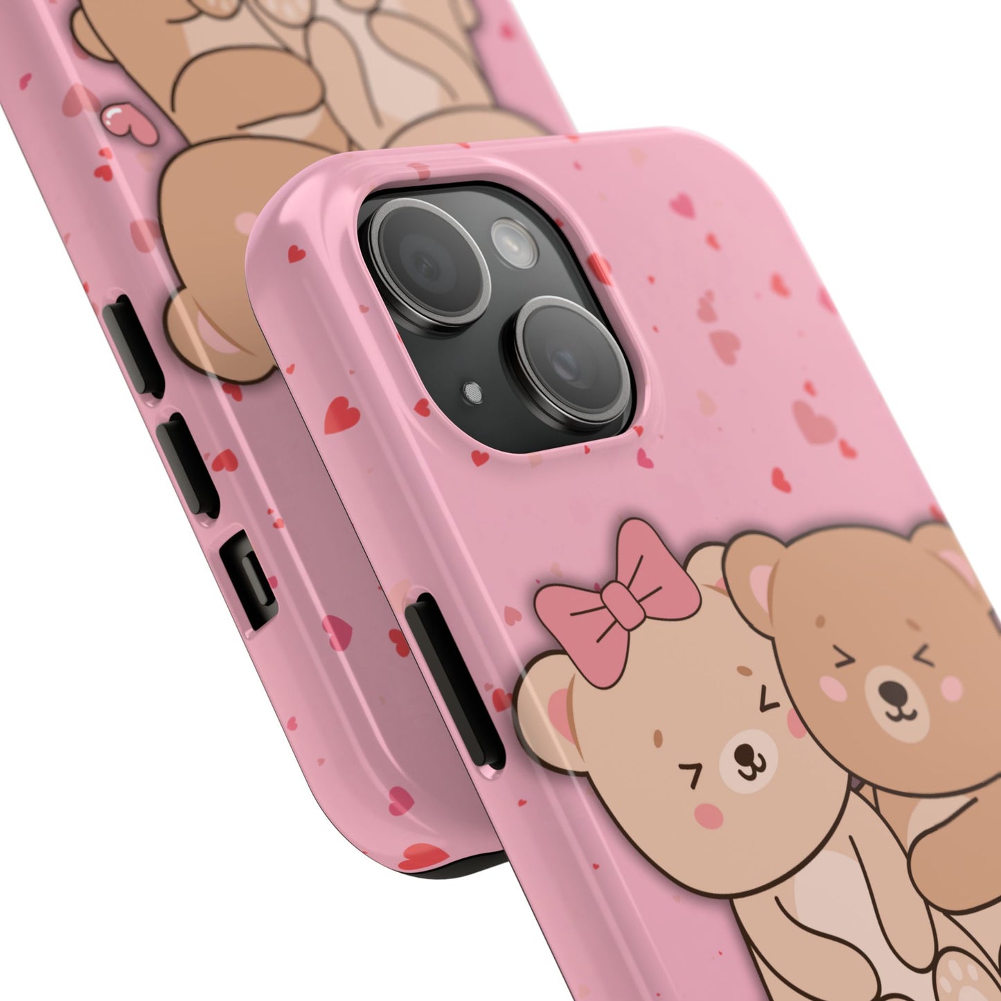 Cute Bear Couple Phone Case - Valentine's Day Gift