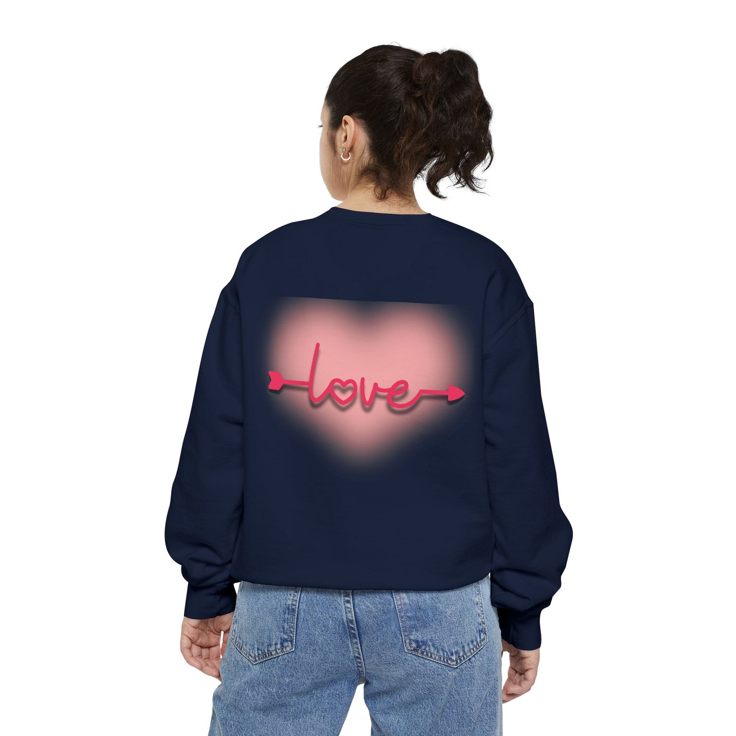 Cute Love Tree Unisex Sweatshirt - Perfect for Valentine's Day